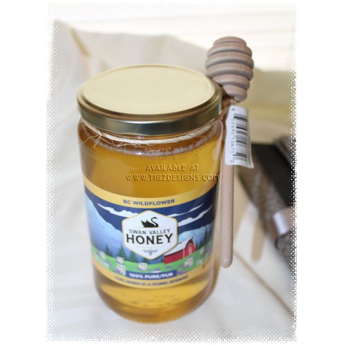 Swan Valley Honey with Wooden Honey Dipper - 1 Kg